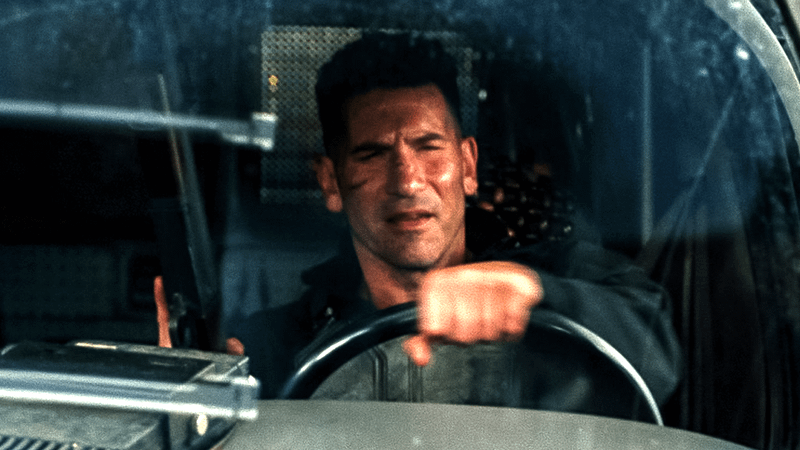 Frank Castle driving his van in Brand New Day.