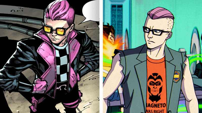 Quentin Quire in Marvel Comics, Quentin Quire in 'X-Men '97' Season 2. 