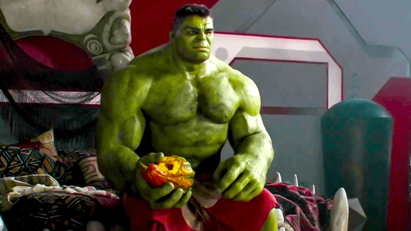 Hulk in Thor: Ragnarok.
