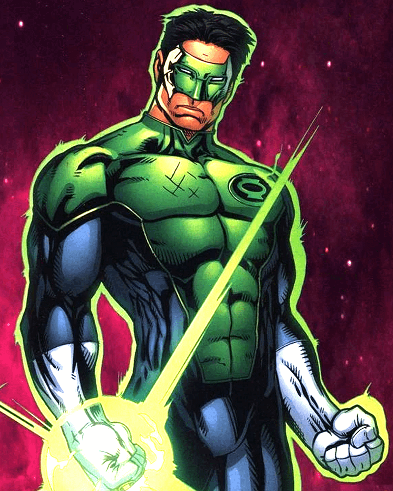 Kyle Rayner costume in Green Lantern comic