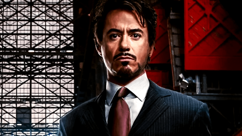 Robert Downey Jr. as Tony Stark.