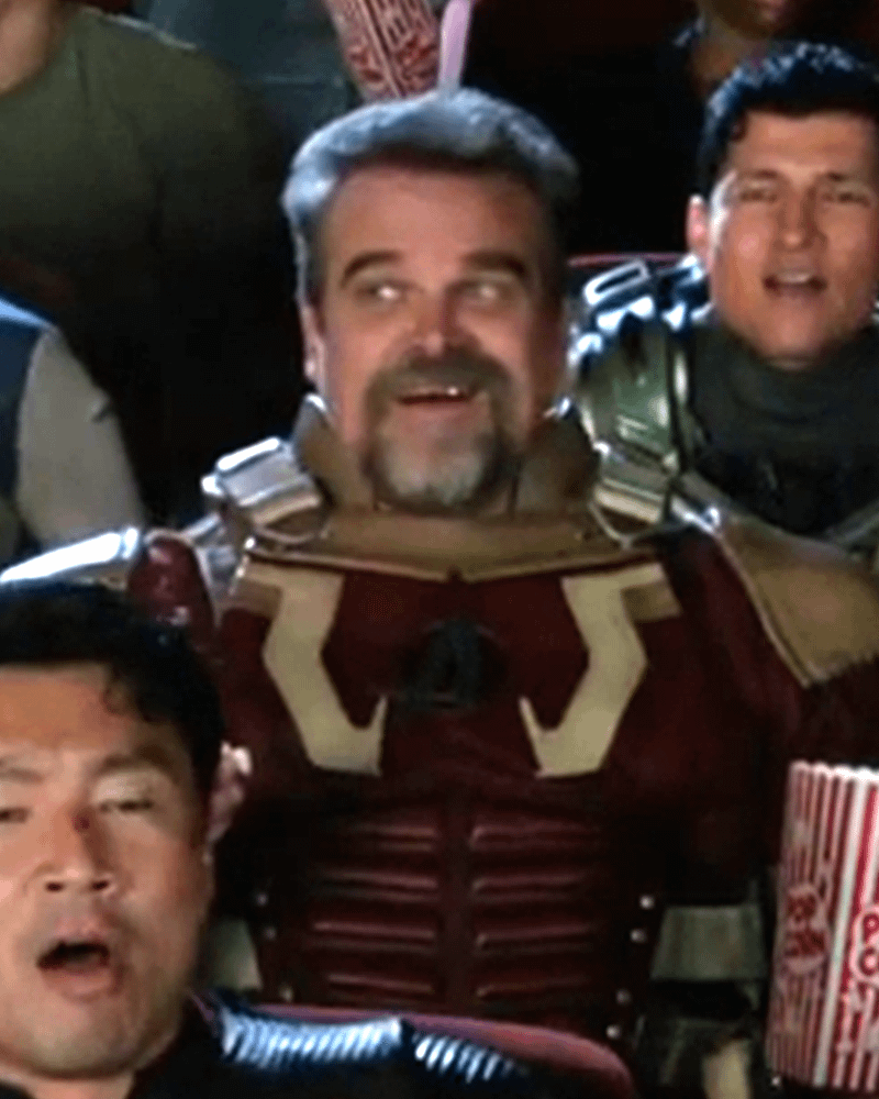 David Harbour in Red Guardian Avengers Doomsday suit.