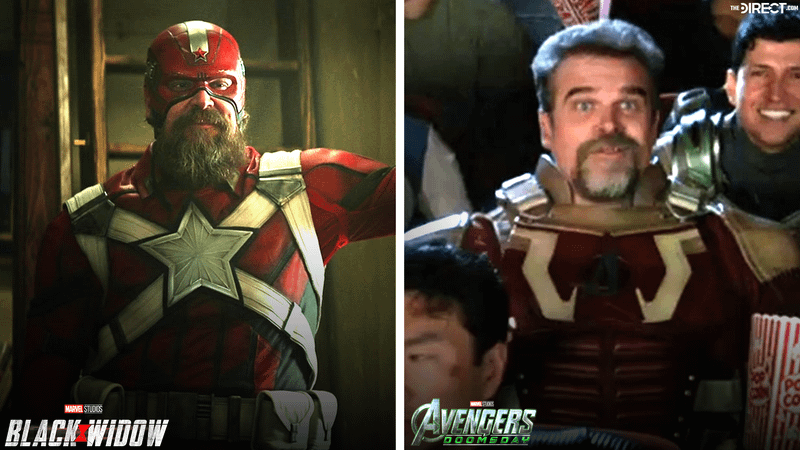 Red Guardian in Black Widow vs Avengers Doomsday suit.