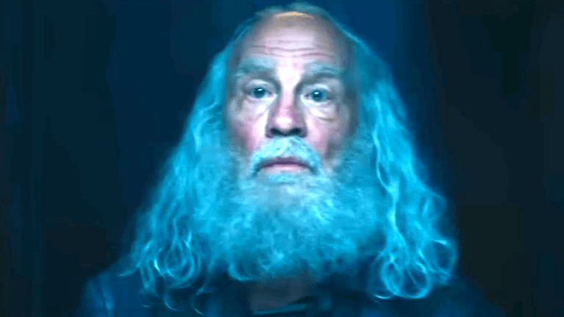 John Malkovich as Red Ghost, who was cut from the film.