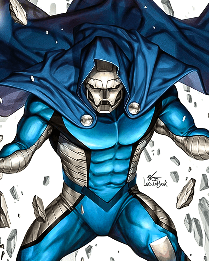 Reed Richards Doctor Doom in Marvel Comics