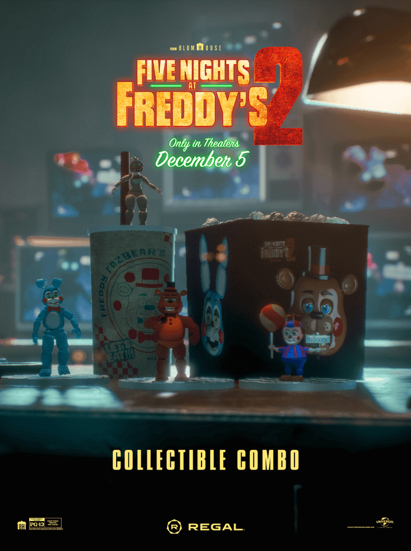 FNAF popcorn bucket from Regal