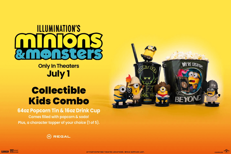 Collectible Kids Combo from 'Minions & Monsters.'