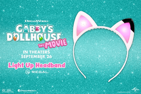 Gabby's Dollhouse light-up headband