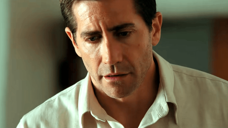 Jake Gyllenhaal as Tate in Remain.