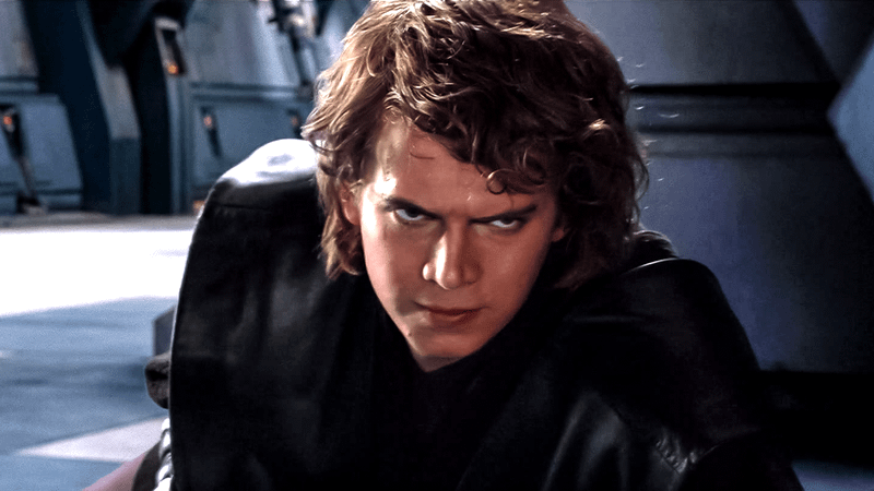 Anakin Skywalker in Revenge of the Sith.