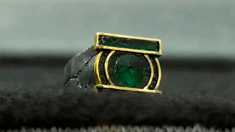 Green Lantern ring from Lanterns