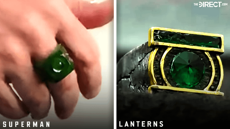 Green Lantern ring from Superman, Green Lantern ring from Lanterns