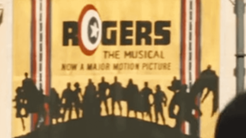 Rogers The Musical Movie Poster in Wonder Man Trailer