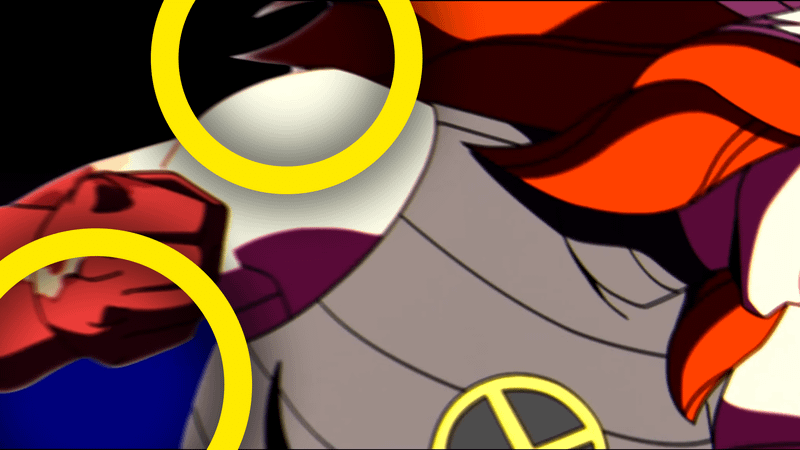 Rogue's arm looks burnt in the X-Men '97 trailer.