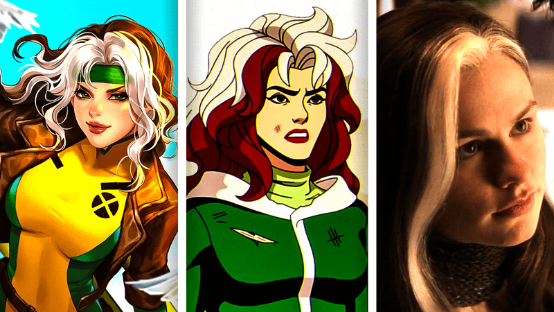 Rogue in Marvel Comics, Rogue in 'X-Men '97,' Anna Paquin as Rogue in 'X-Men' movies.