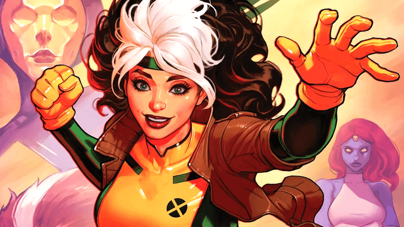 Rogue from Marvel Comics.