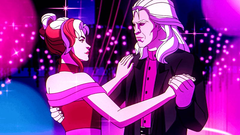 Magneto and Rogue dancing in X-Men '97 Episode 5.