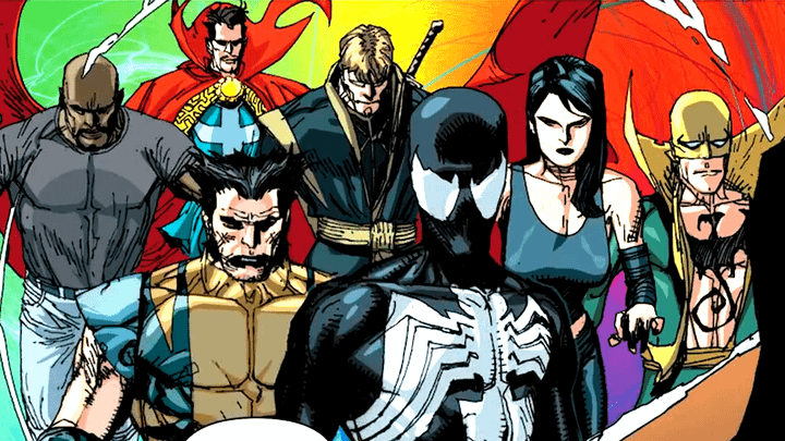 The New Avengers in the comics