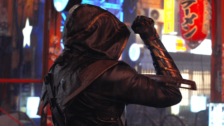 Jeremy Renner as the Ronin in Avengers: Endgame