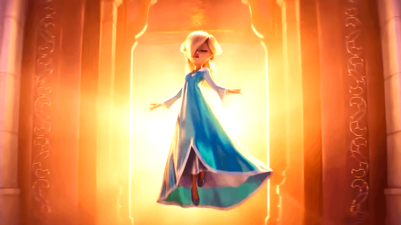 Princess Rosalina in Super Mario Galaxy Movie.