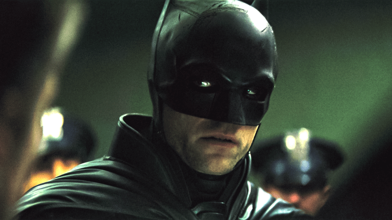 Robert Pattinson as Batman in 'The Batman.'