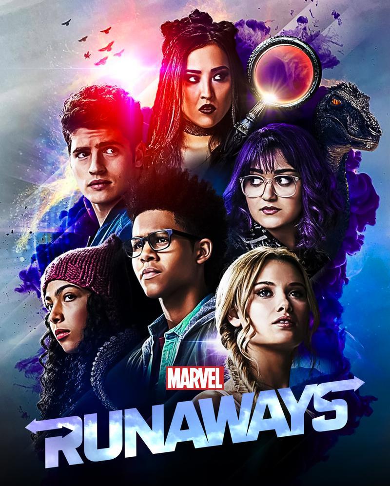 Marvel Runaways show poster