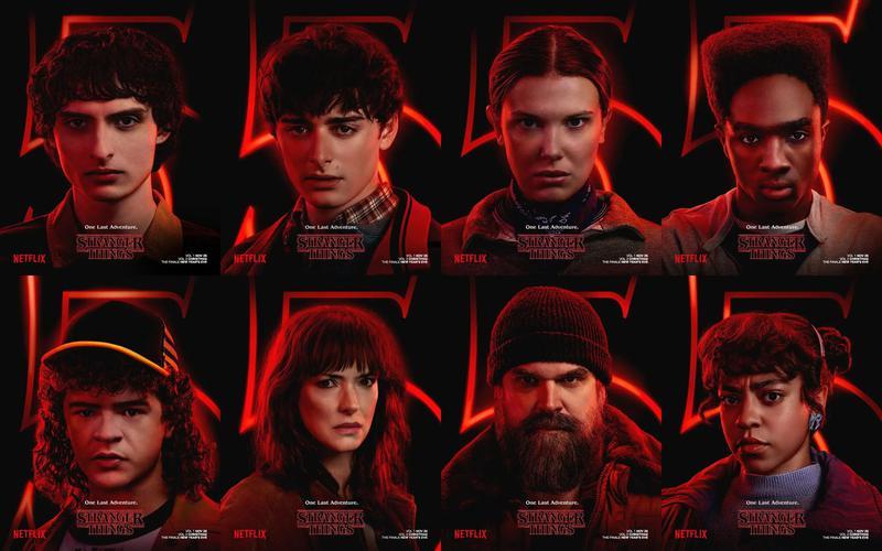 Stranger Things 5 Character Posters