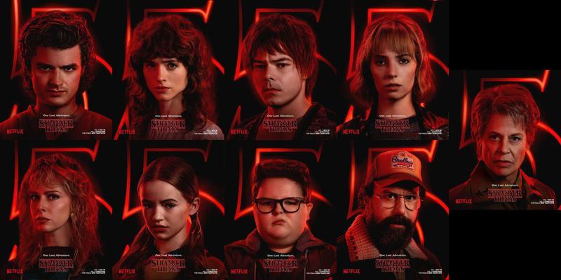 Stranger Things 5 Character Posters
