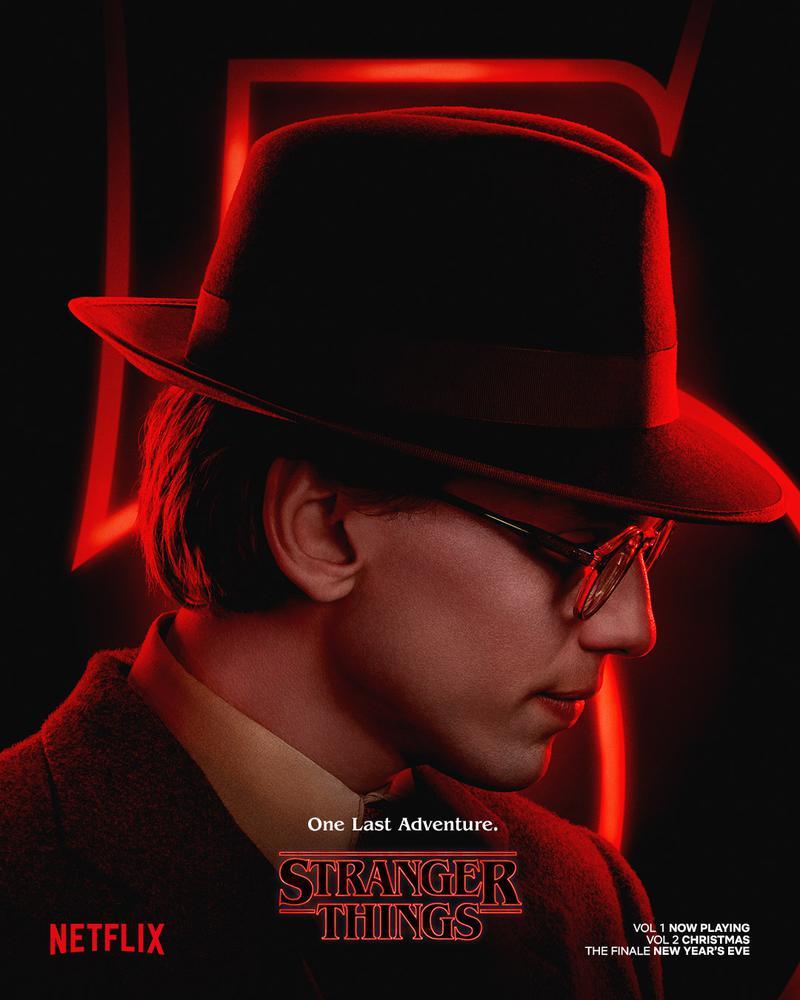 Stranger Things 5 Character Posters, Mr Whatsit, Vecna