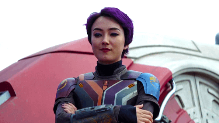 Sabine Wren in Ahsoka Season 1.