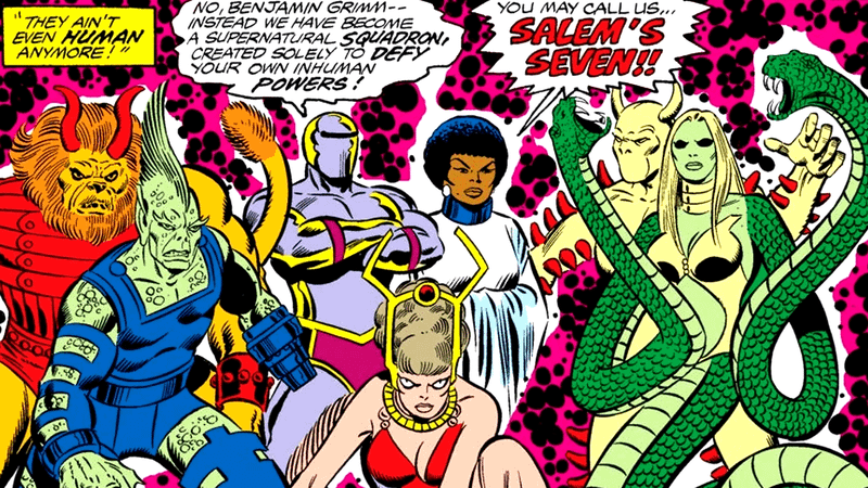 Salem Seven in Marvel Comics.