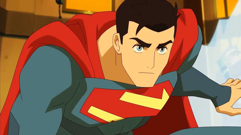 Animated version of Clark Kent in My Adventures with Superman.