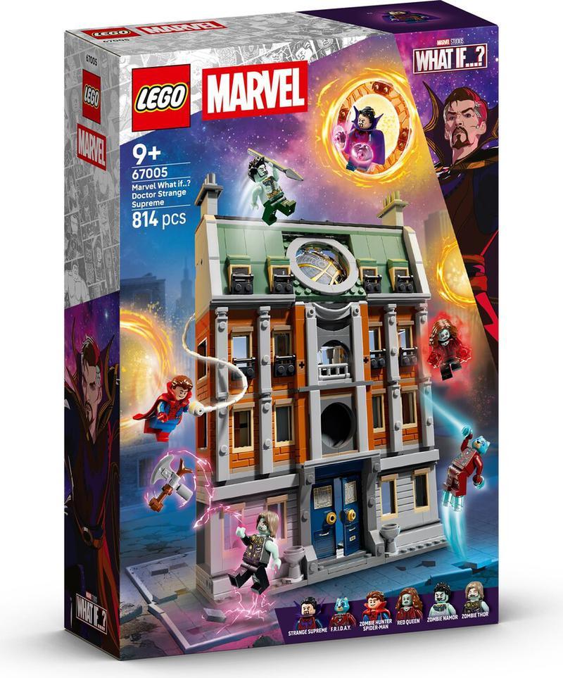 The Doctor Strange Supreme LEGO set box.
