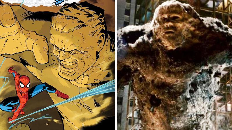 Sandman in Your Friendly Neighborhood Spider-Man vs Spider-Man 3 giant monster form.