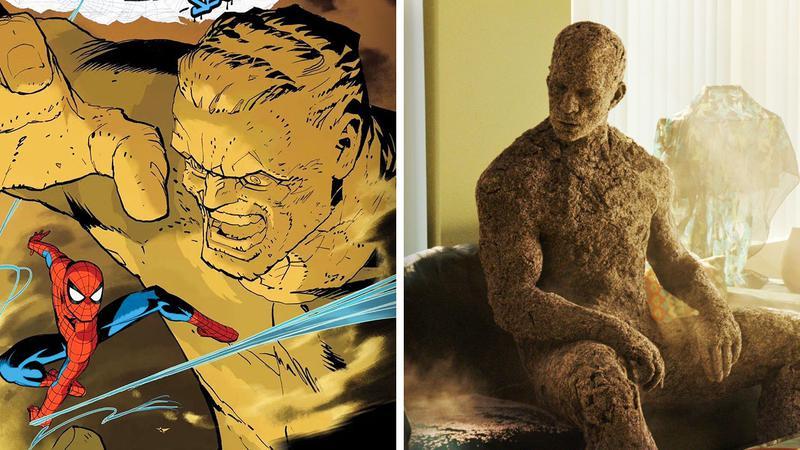 Sandman in Your Friendly Neighborhood Spider-Man vs Spider-Man No Way Home.