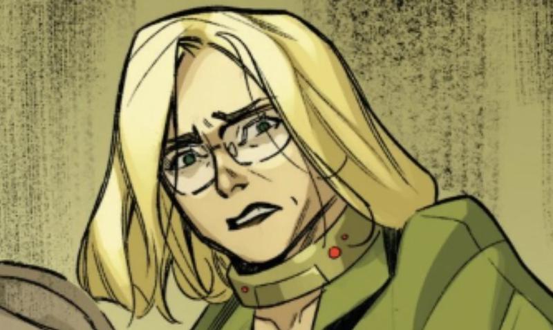 Sara Grey from Marvel Comics.