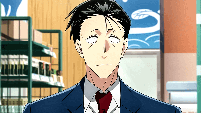 Sasaki in Smoking Behind the Supermarket With You.