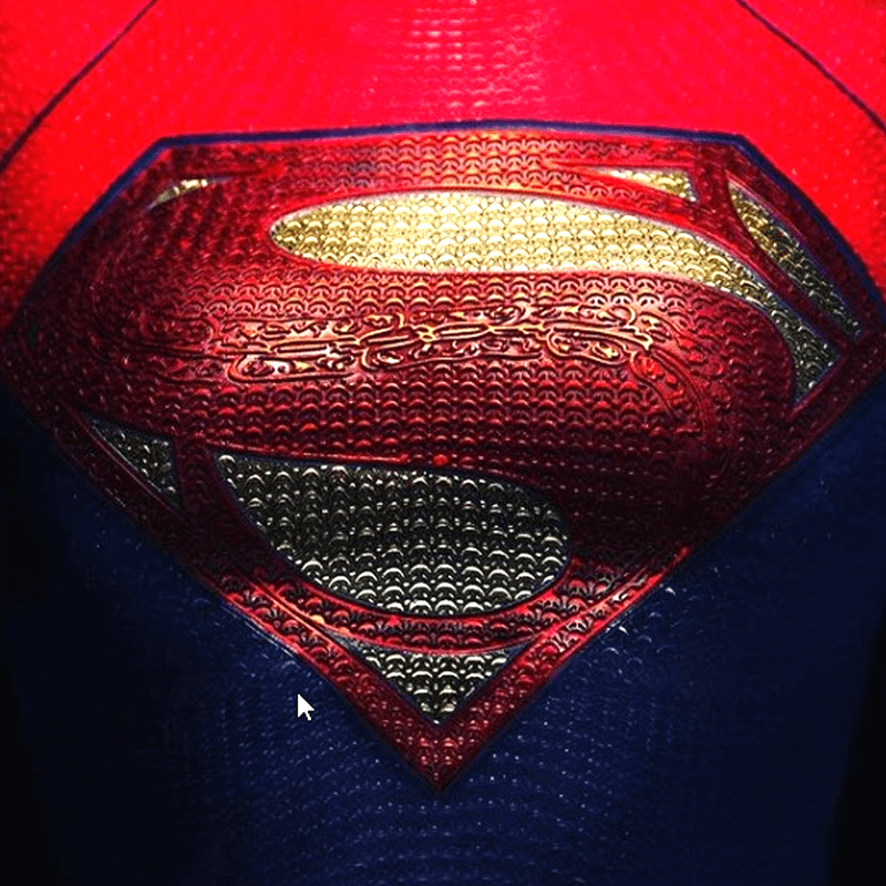 Sacha Calle's Supergirl logo in The Flash