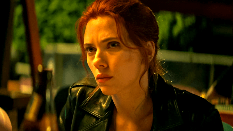 Scarlett Johansson as Black Widow in Black Widow