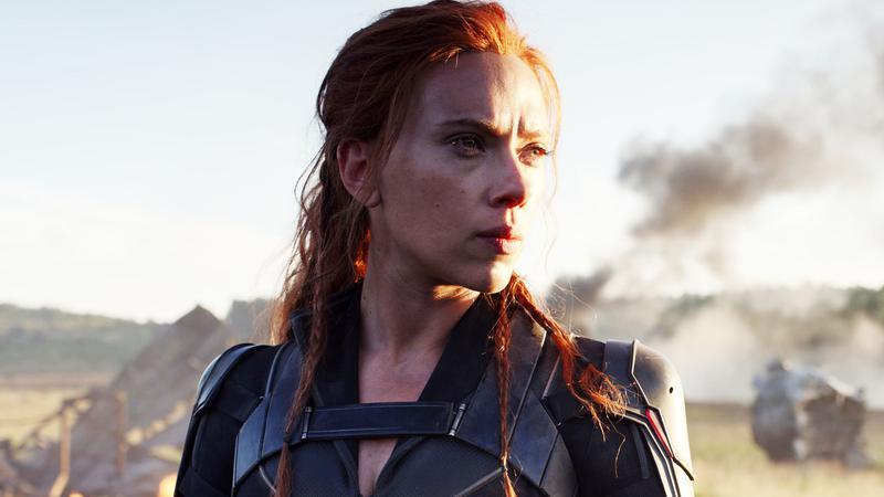 Scarlett Johansson as Black Widow in Black Widow.
