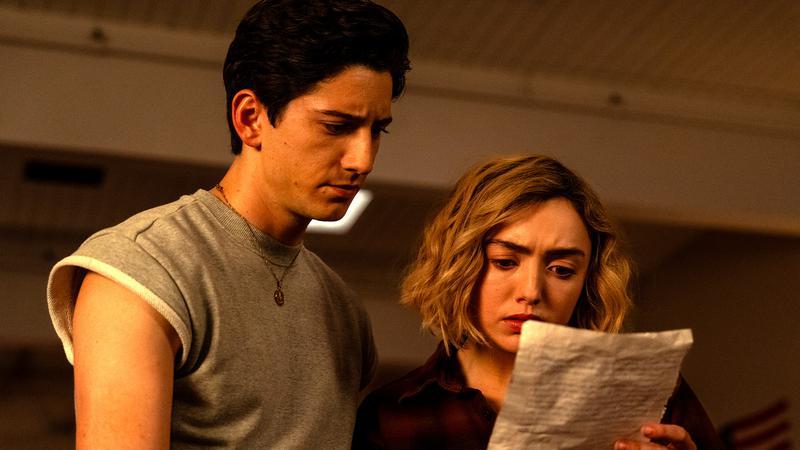 Wally and Maddie in School Spirits Season 2