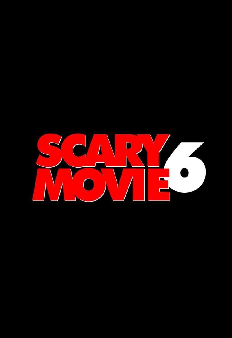 Old Scary Movie 6 logo with the number 6