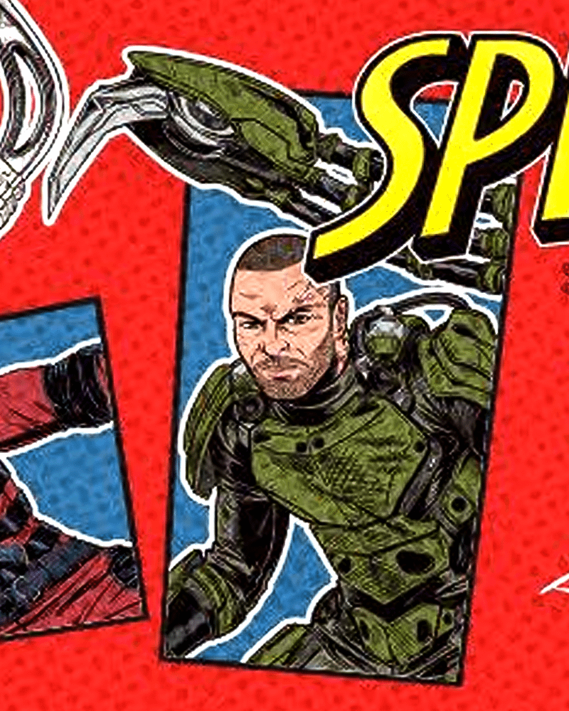 A close-up look at Scorpion in Spider-Man: Brand New Day promotional art.