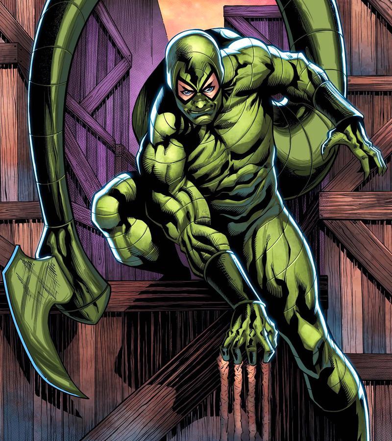 Scorpion from Marvel Comics.