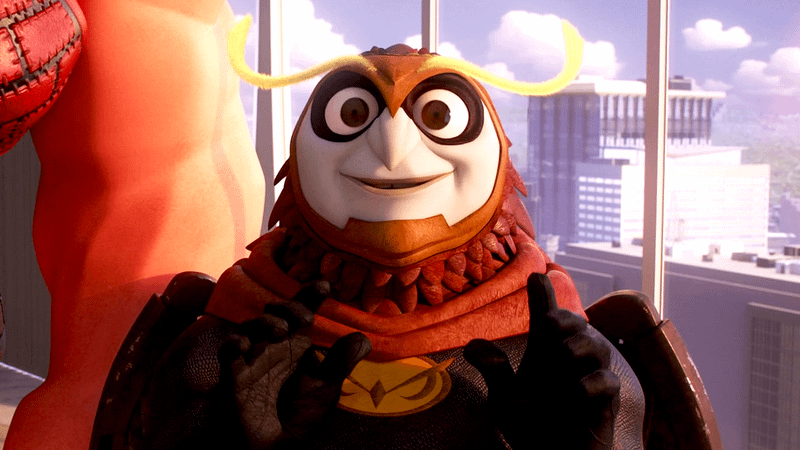 Screech from Incredibles 2.