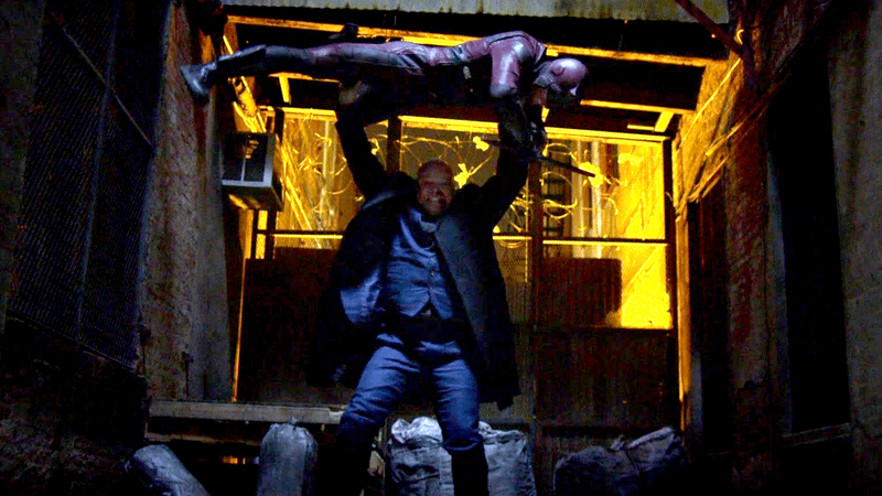 Daedevil Fisk fight in Daredevil Season 1.