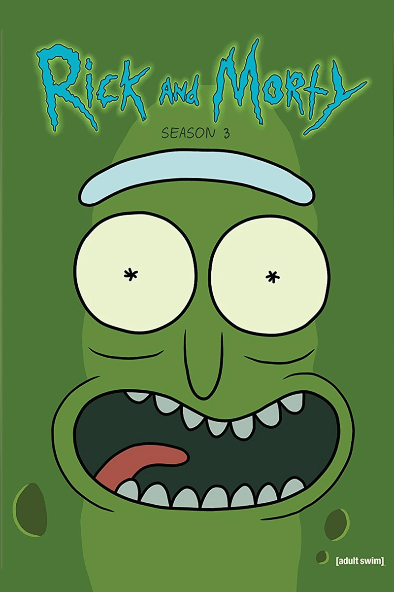 Rick and Morty Season 3 poster.