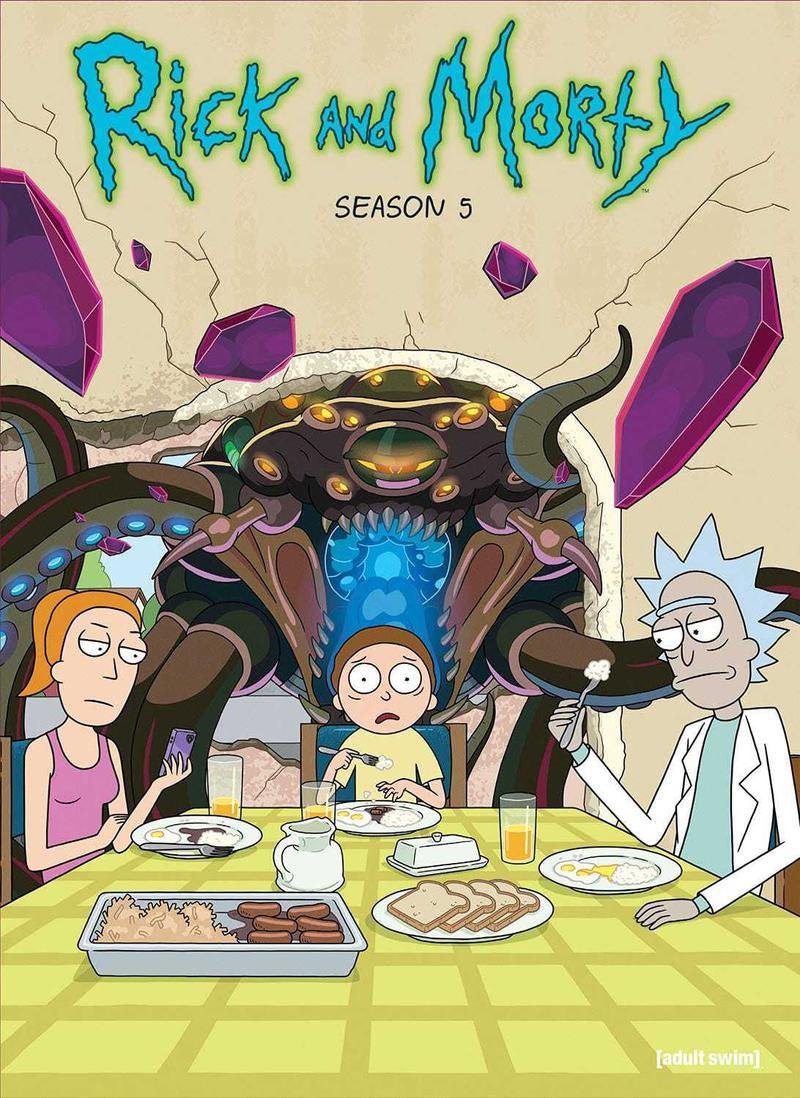 Rick and Morty Season 5 poster.
