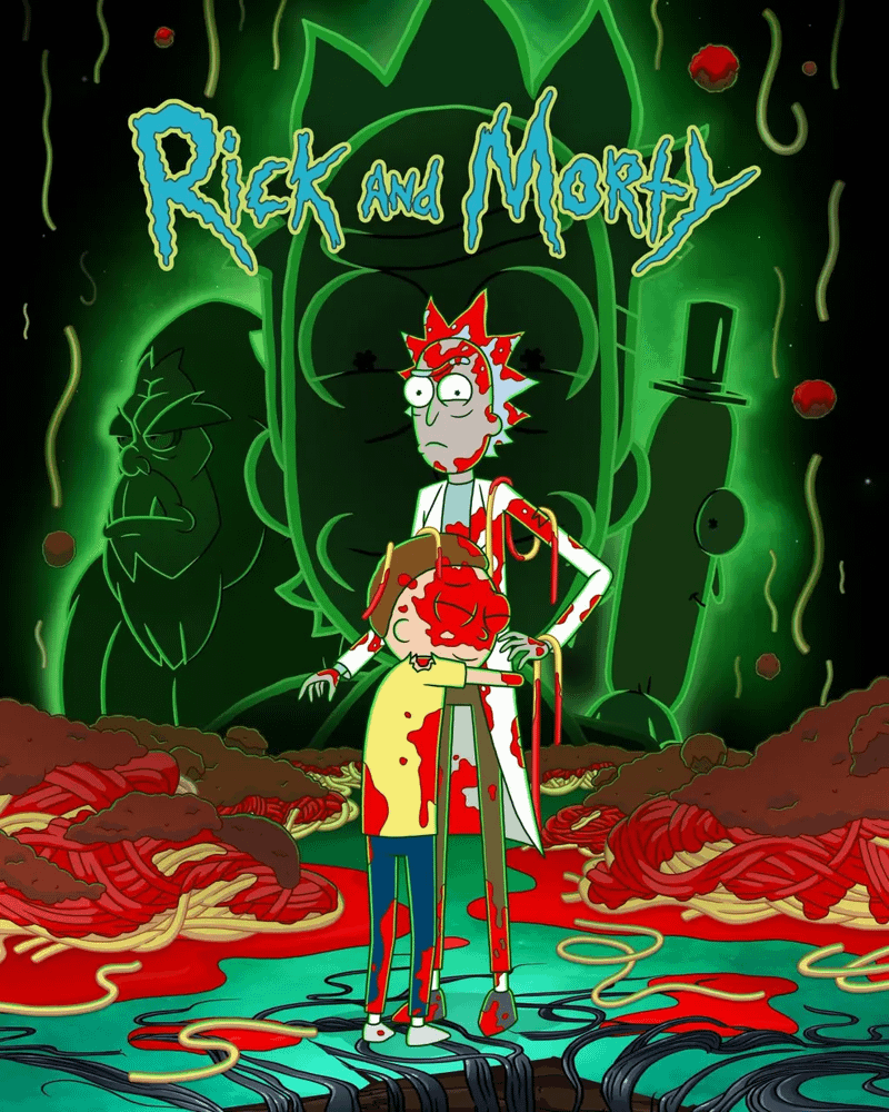 Rick and Morty Season 7 poster.