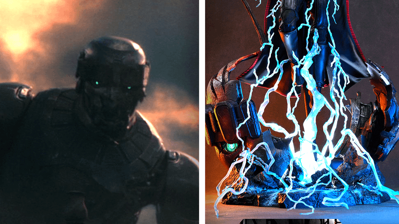 Sentinels in Avengers: Doomsday and Thor v Sentinel Hot Toys.